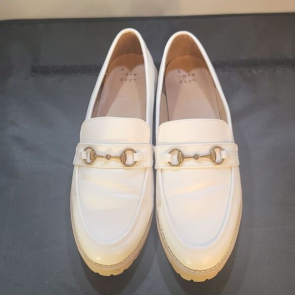 A.NEW DAY DANICA MEMORY FOAM PLATFORM WOMEN'S LOAFERS - Picture 3 of 14